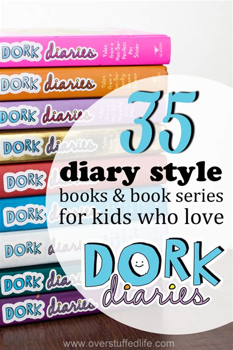 35 Diary Style Book Series for Kids Who Love Dork Diaries - Overstuffed ...