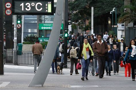 Est Frio Confira A Previs O E Quando O Calor Deve Voltar Em S O