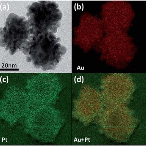 Tem Image A And Haadf Stem Eds Elemental Mapping Images B D Of