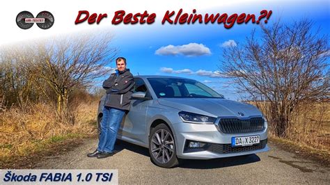 Skoda FABIA 1 0 TSI Style 81kW Der Beste Kleinwagen Test Review