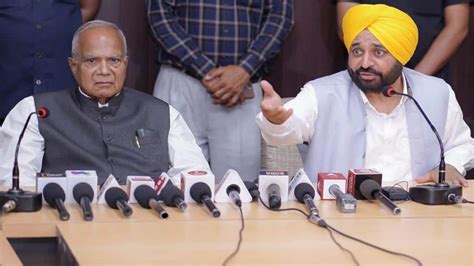 Punjab Governor Gives Nod To Hold One Day Special Session By Aap On Sep 27 India News The