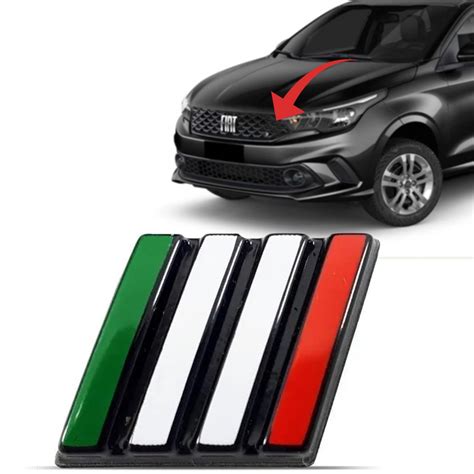 Emblema Fiat Italia Argo Mobi Cronos Strada