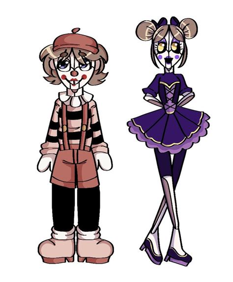 [fnaf Sl Bidybab And Minireena] Final Redesigns By Tylerrosestorey810 On Deviantart