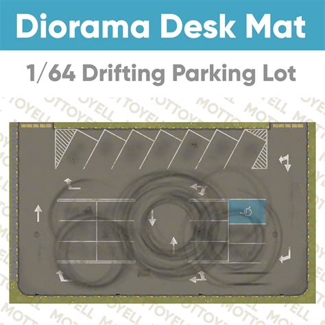 Diorama Schreibtischmatte Parkplatz Etsy De Free Printable