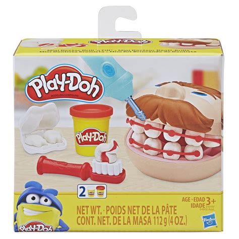 Conjunto Play Doh Mini Clássicos Brincando de Dentista Hasbro E4919