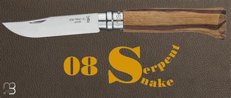 Couteau Opinel N Bois De Serpent S Rie Limit E Couteau Opinel