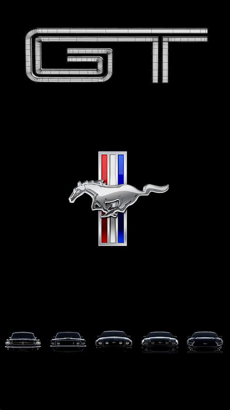 You Know What Here You Go The Same But With A Centered Mustang Logo