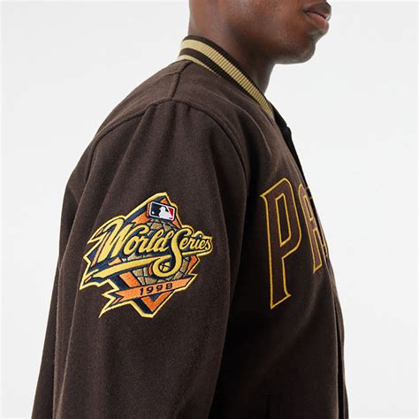 San Diego Padres Brown Varsity Wool Jacket