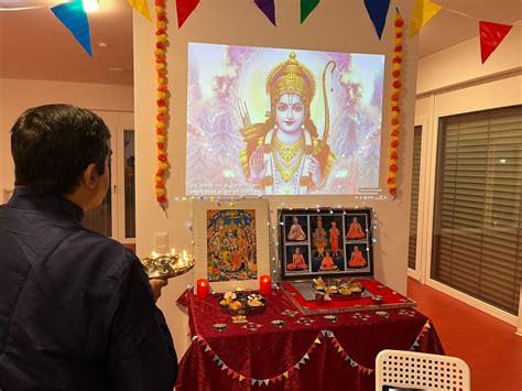 Celebrating Shri Ram Janmabhumi Mandir Opening, Vienna, Austria