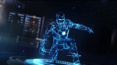 Iron Man 3D Wallpaper - WallpaperSafari