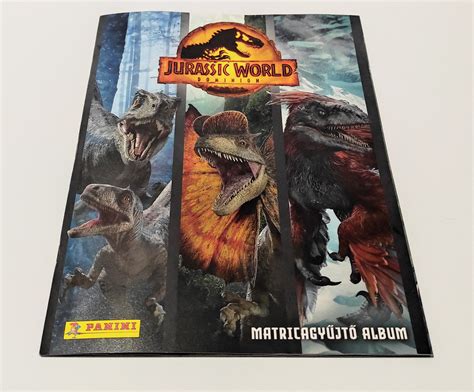 Jurassic Newsworld Kiadv Nybemutat Panini Matric S Album M T L