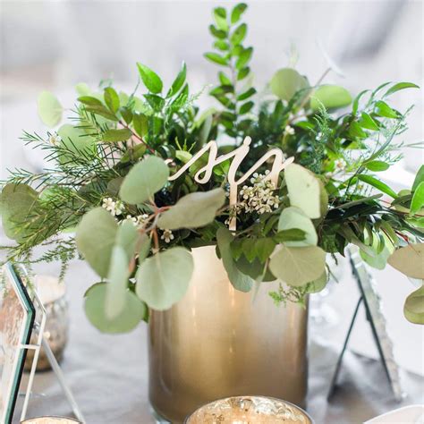 greenery in a vase