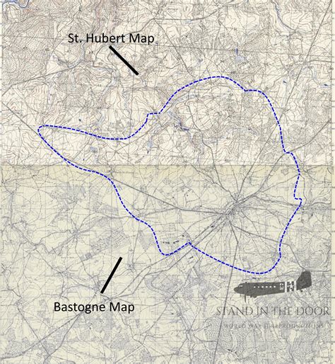 Bastogne Maps – Stand In The Door 1944