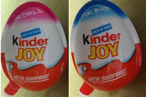 Kinder joy blue for boys and pink for girls bad idea. | by Tanvi Talwar ...