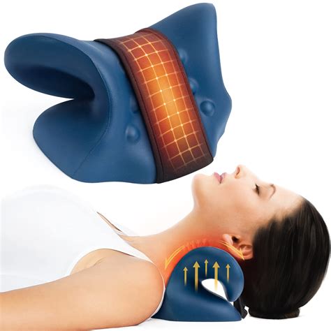 Neck Stretcher For Neck Pain Relief Heated Cervical Neck Traction