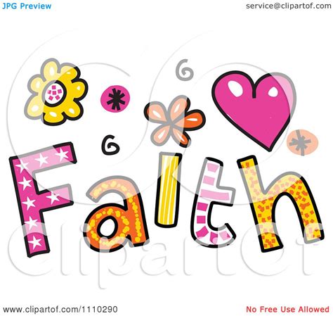 Faith Word Art