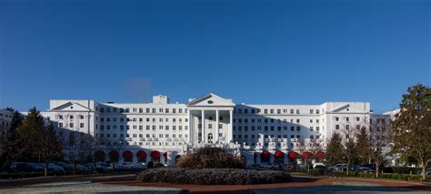 The Greenbrier Historic Resort Hotel Built In 1858 Just Outside White