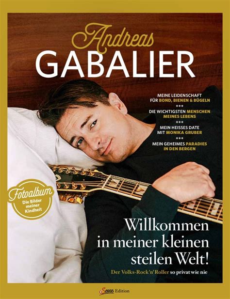 Willkommen In Der Welt Von Andreas Gabalier Publishing