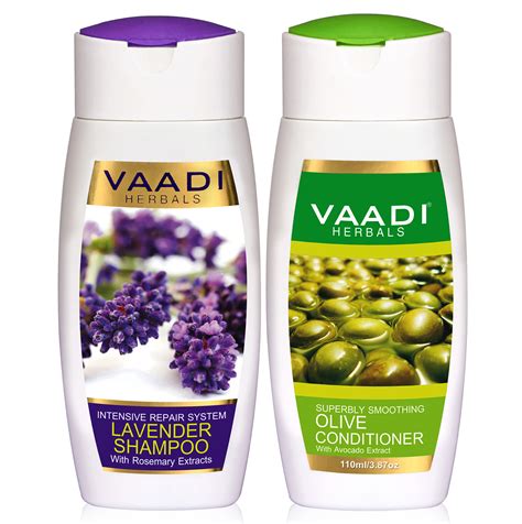 Vaadi Herbals Lavender Shampoo With Olive Conditioner Buy Vaadi Herbals Lavender Shampoo With