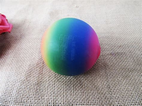 Pcs Rainbow Color Anti Stress Ball Gel Reliever Ball Toy Toy S Zxch