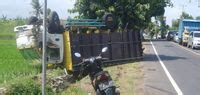 Gagal Salip Kendaraan Penumpang Motor Tewas Di Jalan Denpasar Gilimanuk