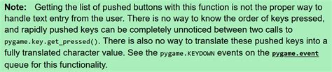 How To Get Keyboard Input In Pygame Coding With Russ