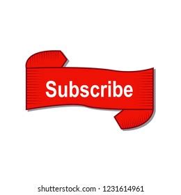 Subscribe Button Icon Vector Stock Vector (Royalty Free) 1231614961 ...