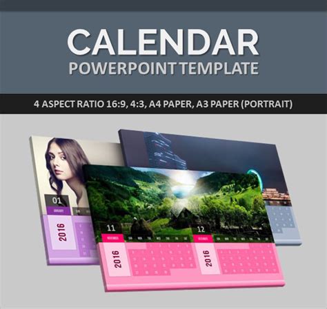 8+ Sample PowerPoint Calendar Templates | Sample Templates