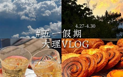 大理vlog｜五一假期的日常生活 坨坨不怕胖 坨坨不怕胖 哔哩哔哩视频