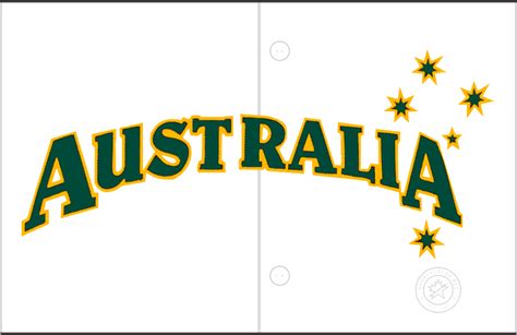 Australia Logo - Jersey Logo - World Baseball Classic (WBC) - Chris ...