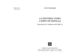 La Historia Como Campo De Batalla Pdf