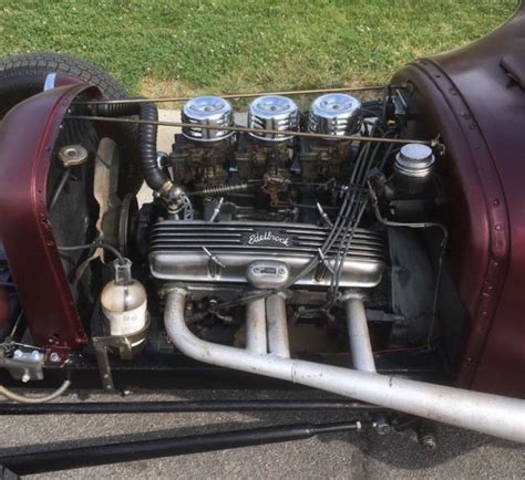 1926 Ford Model T Coupe Hot Rod Chopped Tri Power Chevy Rat Rod NO RESERVE For Sale Ford Model