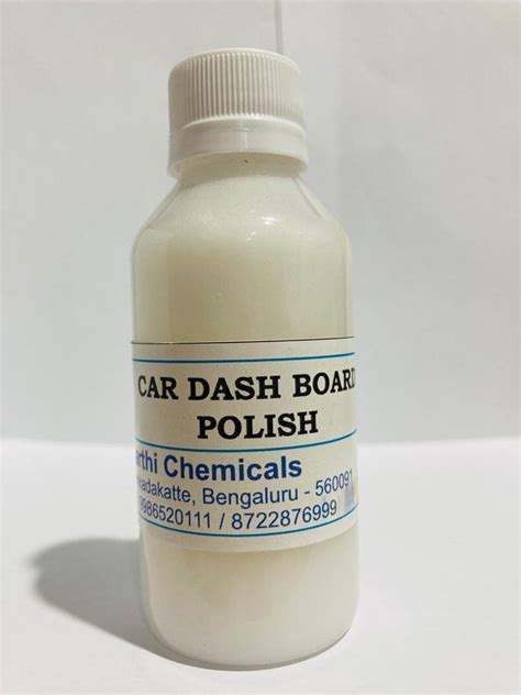 Silicone Dashboard Polish Packaging Type Bottle Packaging Size 50