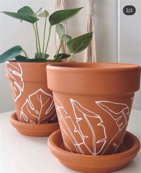 Flower Pot Design Diy Flower Pots Painted Plant Pots Painted Flower Pots Diy Art Painting