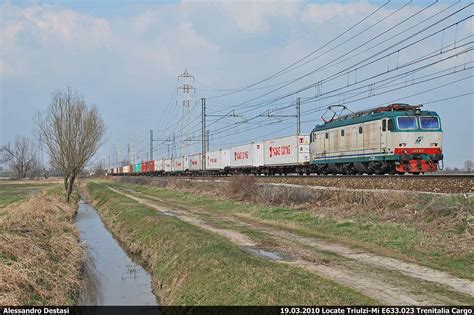 E633 023 Trenitalia Cargo Milano Smistamento Genova Voltri Flickr