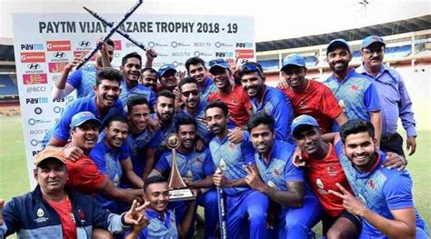 Vijay Hazare Trophy Winners List And Most Titles The Sportsrush