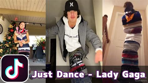 Lots Of Underwear Challenge Just Dance Lady Gaga Tiktok Compilation Youtube