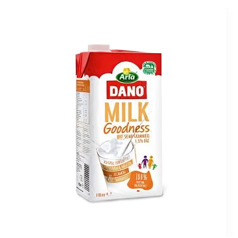 Dano Uht Semi Skimmed Milk 1 L — Martking