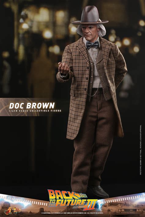 Hot Toys MMS 617 Back To The Future 3 Doc Brown Hot Toys Complete Checklist