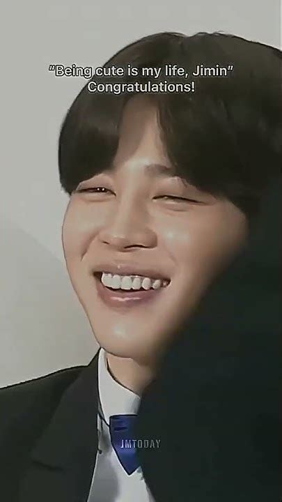 A Jimin Is So Cute 💜💜🥰방탄소년단 Jiminbtscute Youtube