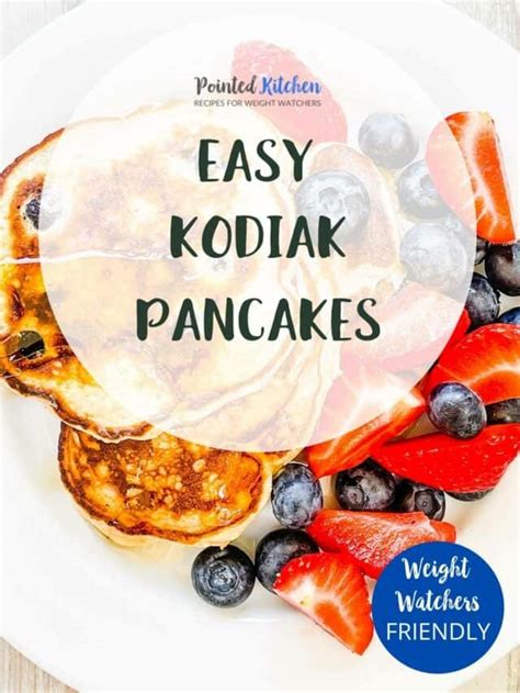 Easy Kodiak Pancakes For Ww Pointed Kitchen