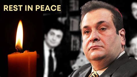 Rishi Kapoor and Randhir Kapoor's brother Rajiv Kapoor passes away at ...