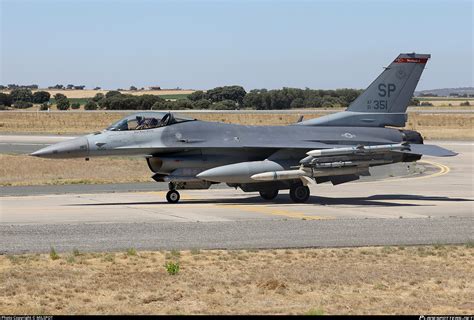 91 0351 United States Air Force General Dynamics F 16c Fighting Falcon Photo By Milspot Id