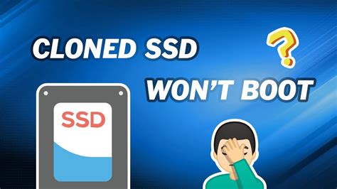 How To Fix Cloned Ssd Wont Boot Cloned Hard Drive Won T Boot Windows