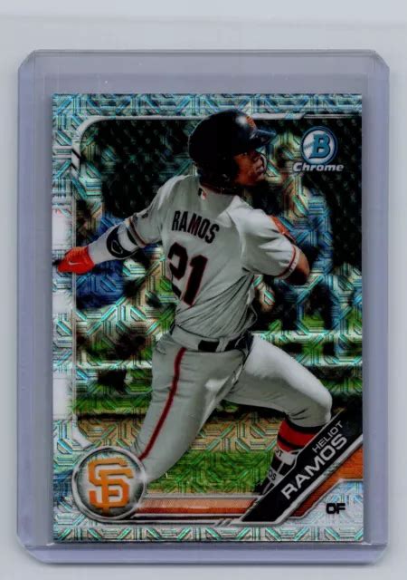 2019 BOWMAN CHROME Prospects MOJO Heliot Ramos San Francisco Giants