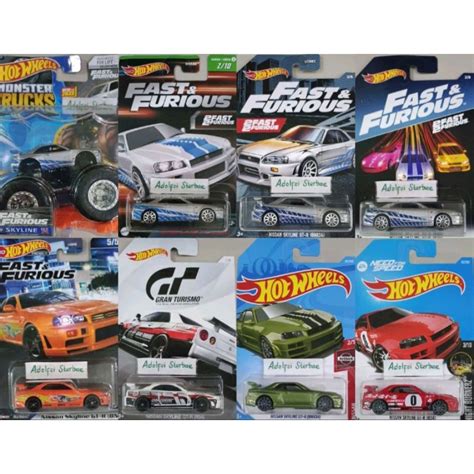 NISSAN HOT WHEELS Hotwheels 風火輪怪物卡車日產天際線 GT R GTR BNR34 BNR 蝦皮購物