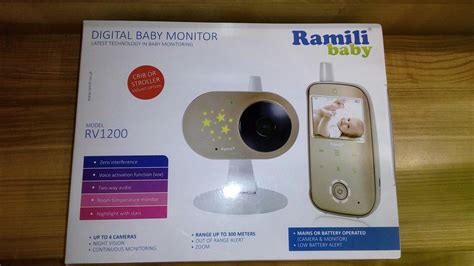 Обзор от покупателя на Видеоняня Ramili Baby RV1200 — интернет-магазин ...