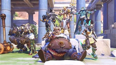 Overwatch 2 Greek Mythology Skins In Season 2 Zeus Junker Queen Poseidon Ramattra And More