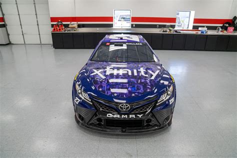 Bubba Wallace Driving Xfinity Rewards Customers Selfie Paint Scheme At