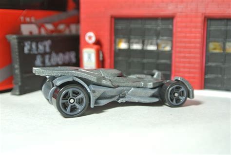 Hot Wheels Batman V Superman Movie Batmobile Gray Loose